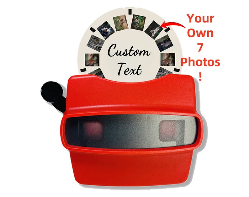 Custom Viewmaster Viewfinder for Birthday, Anniversary - Personalized Photo Gift For Christmas, Couples Boudoir Retro Keepsake, Retro Gift