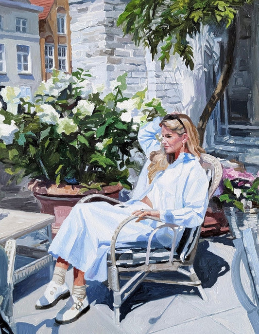 Custom ORIGINAL oil painting from photo, Woman portrait art commission Family portrait painting on canvas personalized & birthday gift ideas