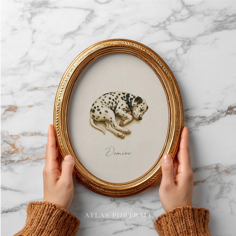 Custom Watercolor Dog Portrait, Hand Drawn Dog Lovers Gift, Personalized Dog Painting from Photo, Pet Loss Illustration, Dog Memorial Gift